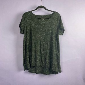 Mudd XL Heather Gray Swing Short Sleeve Tee